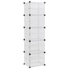 vidaXL Botn&iacute;k průhledn&yacute; 44 x 31,5 x 153,5 cm PP