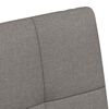 vidaXL J&iacute;deln&iacute; židle na kolečk&aacute;ch 2 pcs Taupe 58 x 65 x 94 cm textil
