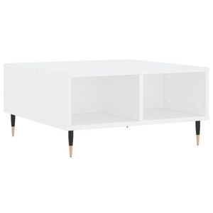 vidaXL Konferenčn&iacute; stolek b&iacute;l&yacute; 60 x 60 x 30 cm kompozitn&iacute; dřevo