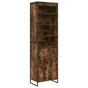 vidaXL Vysok&eacute; skř&iacute;ně Kouřov&yacute; dub 60 x 36 x 200 cm kompozitn&iacute; dřevo