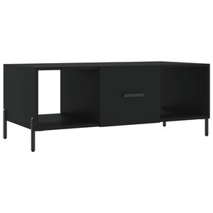 vidaXL Konferenčn&iacute; stolek čern&yacute; 102 x 50 x 40 cm kompozitn&iacute; dřevo