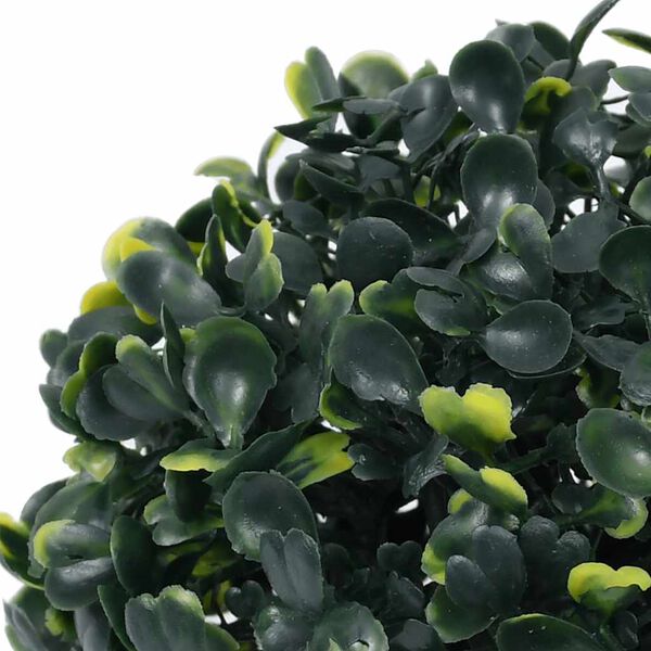 vidaXL Uměl&eacute; buxus koule s LED světly 2 ks zelen&eacute; 45 cm