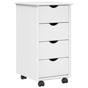 vidaXL Kolejov&aacute; skř&iacute;ň 34 x 39 x 65,5 cm Masivn&iacute; borovicov&eacute; dřevo B&iacute;l&aacute;