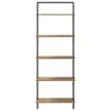 vidaXL Knihovna Artisanov&yacute; dub 60 x 24 x 168 cm Kompozitn&iacute; dřevo