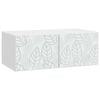 vidaXL N&aacute;stěnn&aacute; TV skř&iacute;ň 59,5 x 41 x 30 cm B&iacute;l&aacute; Kompozitn&iacute; dřevo