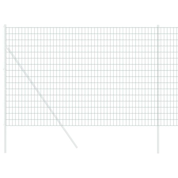 vidaXL Euro plot Zelen&aacute; 1,5 x 10 m Železo potažen&eacute; PVC