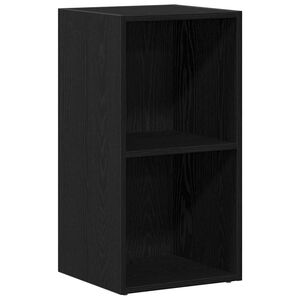 vidaXL LP &uacute;ložn&yacute; box čern&yacute; dub 71x34x36 cm kompozitn&iacute; dřevo