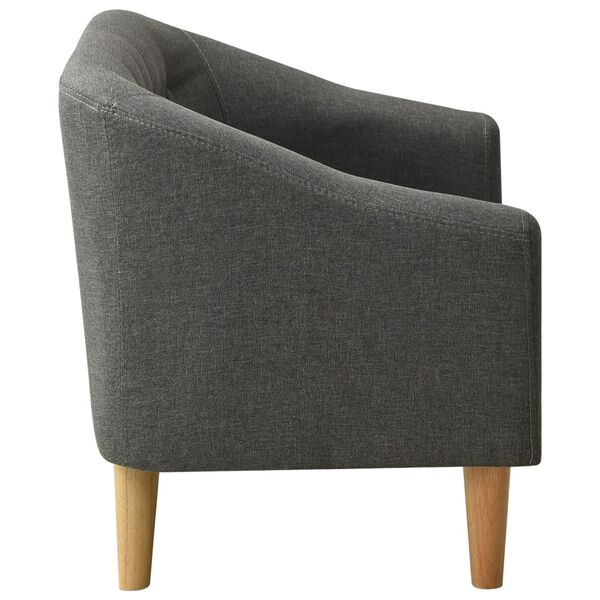 vidaXL Dětsk&aacute; sedačka &scaron;ed&aacute; textil