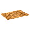 vidaXL Koupelnov&eacute; předložky Př&iacute;rodn&iacute; 55 x 80 cm Masivn&iacute; ak&aacute;tov&eacute; dřevo