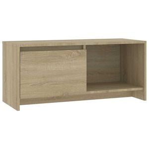 vidaXL TV skř&iacute;ňka dub sonoma 90 x 35 x 40 cm kompozitn&iacute; dřevo