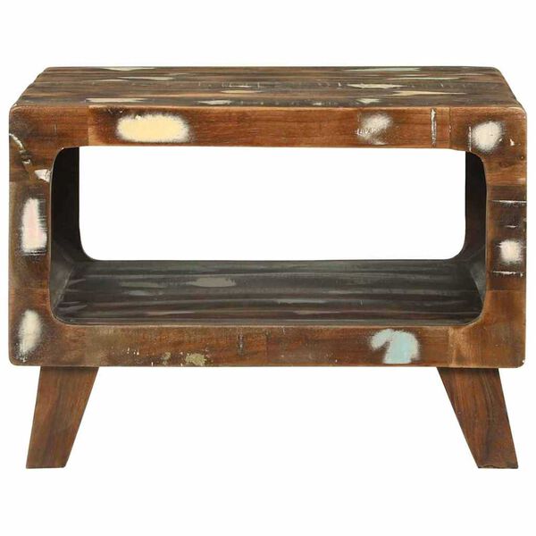 vidaXL Konferenční stolek 50 x 50 x 35 cm masivní recyklované dřevo