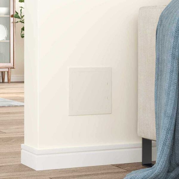 vidaXL Přístupové panely 2 pcs Bílá 15 x 15 x 2 cm ABS plast