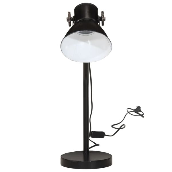vidaXL Stoln&iacute; lampa 25 W čern&aacute; 17 x 17 x 60 cm E27