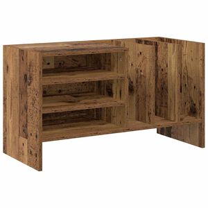 vidaXL Skř&iacute;ň na gramofonov&eacute; desky Star&eacute; dřevo 78.5 x 35 x 45 cm