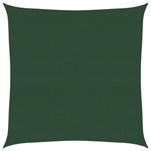 vidaXL St&iacute;nic&iacute; plachta 160 g/m&sup2; tmavě zelen&aacute; 4,5 x 4,5 m HDPE