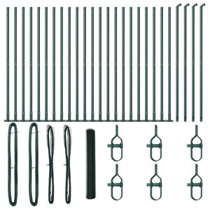 vidaXL Plotov&yacute; sloupek. Zelen&aacute;