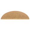 vidaXL Samolepic&iacute; rohože na schody Sisal-Look 30 ks 56x17x3 cm Sisal