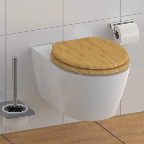 SCH&Uuml;TTE WC prk&eacute;nko se soft-close mechanismem NATURAL BAMBOO