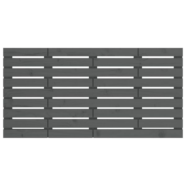 vidaXL N&aacute;stěnn&eacute; čelo postele &scaron;ed&eacute; 141 x 3 x 63 cm masivn&iacute; borov&eacute; dřevo