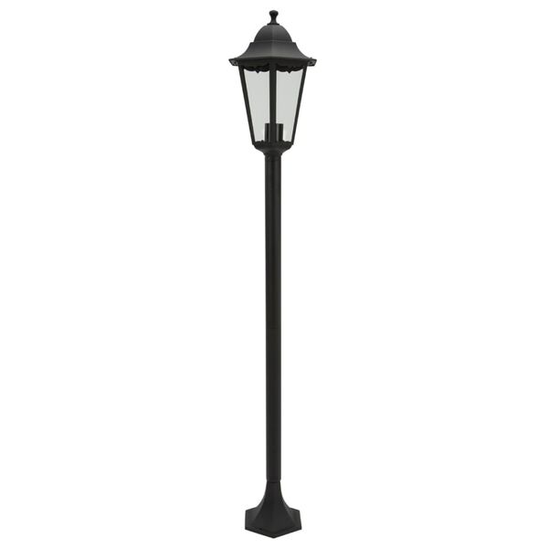 Smartwares Zahradn&iacute; sloupov&aacute; lampa 60 W čern&aacute; 125 cm CLAS5000.037