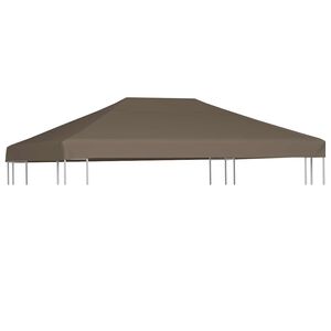 vidaXL Střecha na alt&aacute;n 310 g/m&sup2; 3 x 4 m barva taupe