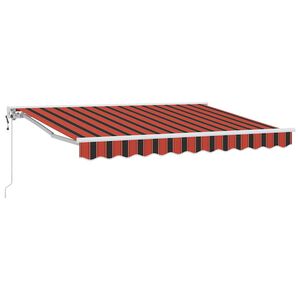 vidaXL R&aacute;m mark&yacute;zy Oranžov&aacute; a Čern&aacute; 250 x 200 cm