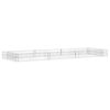 vidaXL Gabionov&yacute; vyv&yacute;&scaron;en&yacute; z&aacute;hon pozinkovan&aacute; ocel 300 x 100 x 20 cm