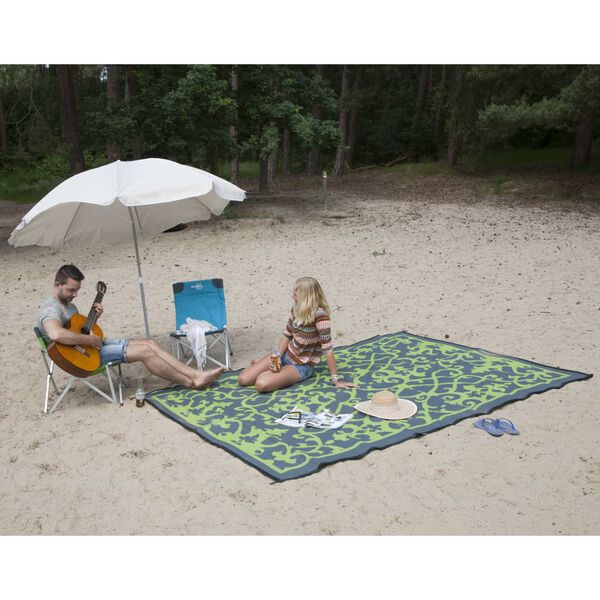 Bo-Camp Venkovn&iacute; koberec Chill mat Oriental 2,7 x 2 m L zelen&yacute;