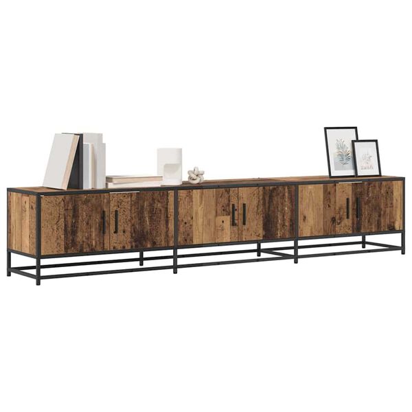 vidaXL TV jednotky 2 pcs Star&eacute; dřevo 210 x 35 x 41 cm Kompozitn&iacute; dřevo