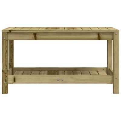 vidaXL Zahradní lavice 82,5 x 35 x 45 cm impregnované borové dřevo