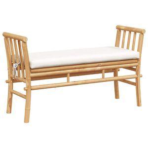 vidaXL Zahradn&iacute; lavice 2 -Seater 110 x 38 x 65cm bambus Hněd&aacute;