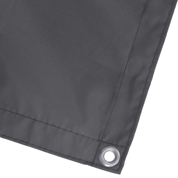 vidaXL Balkonov&aacute; z&aacute;stěna antracitov&aacute; 90x1000 cm 100% polyester oxford