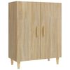 vidaXL Př&iacute;born&iacute;k dub sonoma 70 x 34 x 90 cm kompozitn&iacute; dřevo