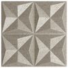 vidaXL N&aacute;stěnn&eacute; panely 12 pcs Origami beton 50 x 50 cm XPS pěna