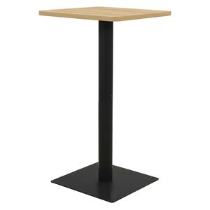 vidaXL Bistro stolek barva dub 50 x 50 x 107 cm
