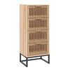 vidaXL Komoda 40 x 30 x 95 cm kompozitn&iacute; dřevo