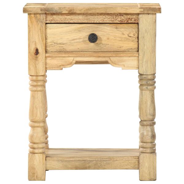 vidaXL Nočn&iacute; stolek 40 x 35 x 50 cm masivn&iacute; mangovn&iacute;kov&eacute; dřevo