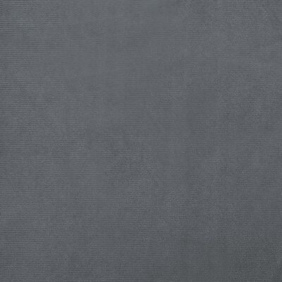 vidaXL Pelíšek pro psy tmavě šedý 100 x 54 x 33 cm samet