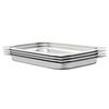 vidaXL Gastron&aacute;doby 4 ks GN 1/1 40 mm nerezov&aacute; ocel