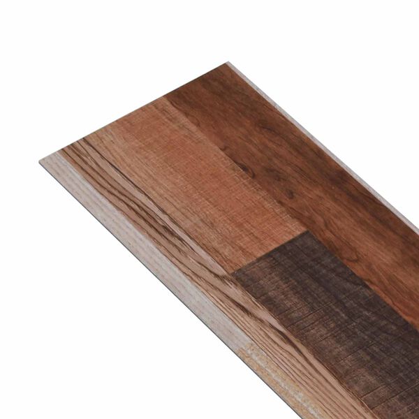 vidaXL Podlahov&aacute; prkna 18 pcs V&iacute;cebarevn&yacute; 2,51 m&sup2; PVC