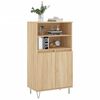 vidaXL Skř&iacute;ň highboard dub sonoma 60 x 36 x 110 cm kompozitn&iacute; dřevo