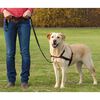 TRIXIE Ps&iacute; postroj Lead'n'Walk Soft rozměry L&ndash;XL 65&ndash;105 cm čern&yacute; 13057