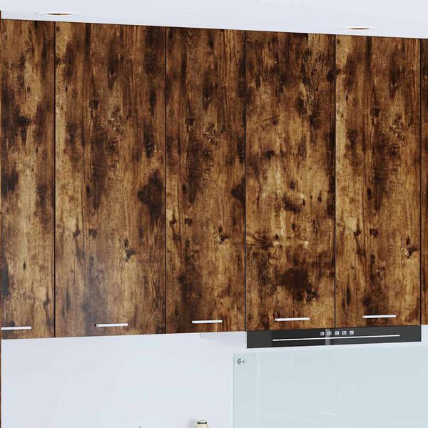 vidaXL Z&aacute;věsn&aacute; skř&iacute;ňka Kouřov&yacute; dub 30 x 31 x 100 cm kompozitn&iacute; dřevo