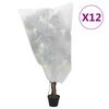 vidaXL Ochrann&eacute; n&aacute;vleky se stahovac&iacute; &scaron;ňůrkou 12 ks 70 g/m&sup2; 0,8 x 1 m