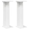 vidaXL Stojan na rostliny 2 pcs B&iacute;l&yacute; 25 x 25,5 x 80,5 cm