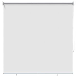 vidaXL Venkovn&iacute; roletov&aacute; clona s UV ochranou B&iacute;l&aacute; 100 x 230 cm (&Scaron; x V)