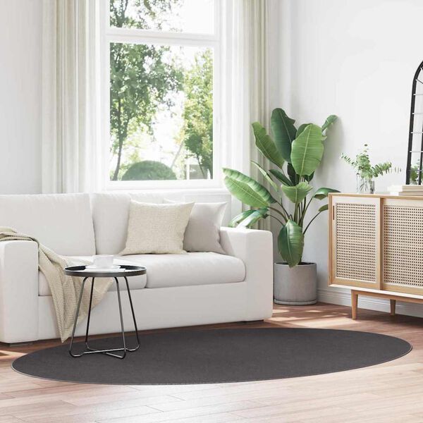 vidaXL Koberec HUARTE Antracit 230 x 160 cm 100% polyester