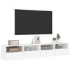 vidaXL N&aacute;stěnn&eacute; TV skř&iacute;ňky 2 ks b&iacute;l&eacute; 80 x 30 x 30 cm kompozitn&iacute; dřevo
