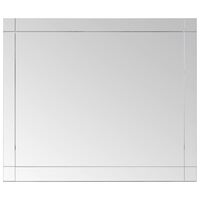 vidaXL Nástěnné zrcadlo 80 x 60 cm sklo