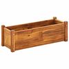 vidaXL Vyv&yacute;&scaron;en&yacute; z&aacute;hon ak&aacute;ciov&eacute; dřevo 76 x 27,6 x 25 cm